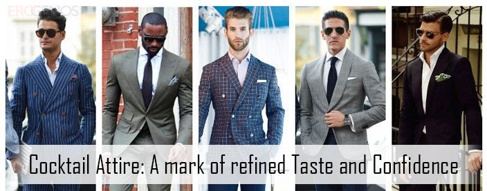 Cocktail Party? 7 Tips for a Sophisticated look - Erogenos Mens