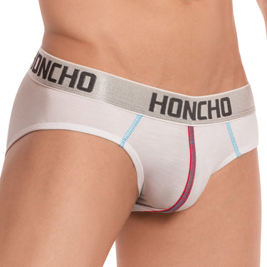 Honcho HOJ026 Stripe Bikini Brief - Erogenos
