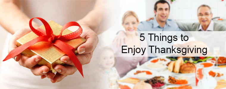 5 Things to Enjoy Thanksgiving | Erogenos
