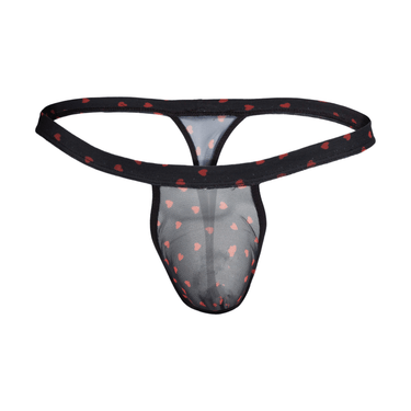 Secret Male SMK022 Flower Laced Thong with Hearts Irresistible Sexy Underwear