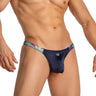 Daniel Alexander DAK077 Tight-fitting Thong with contrast of fabrics and colors Fashionable Men's Undies