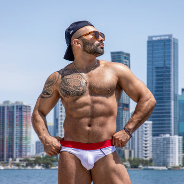 Agacio AGJ039 Sturdy Centerseam Brief - Erogenos