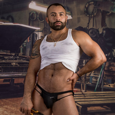 Daddy DDE059 Strapped Backless Jockstrap - Erogenos