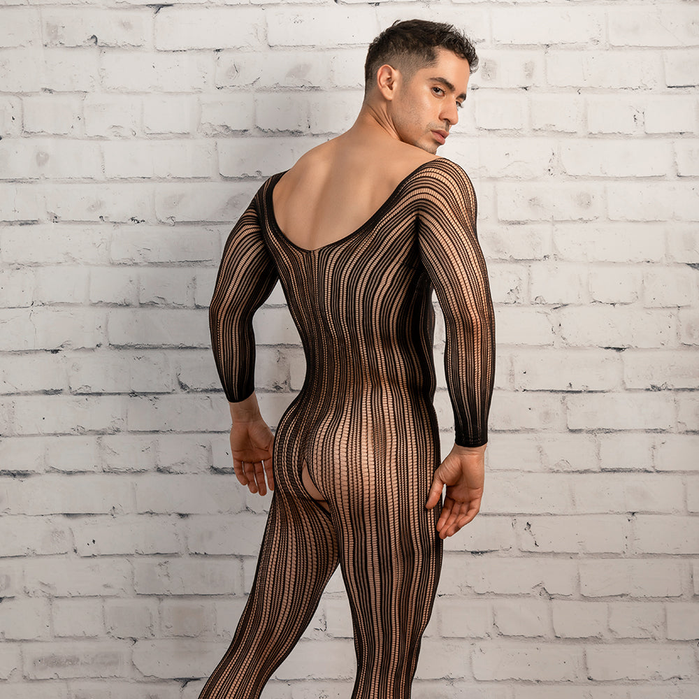 Secret Male SMC010  Lace Bodystocking - Erogenos