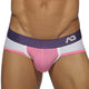 Addicted AD447 Contrast Mesh Brief