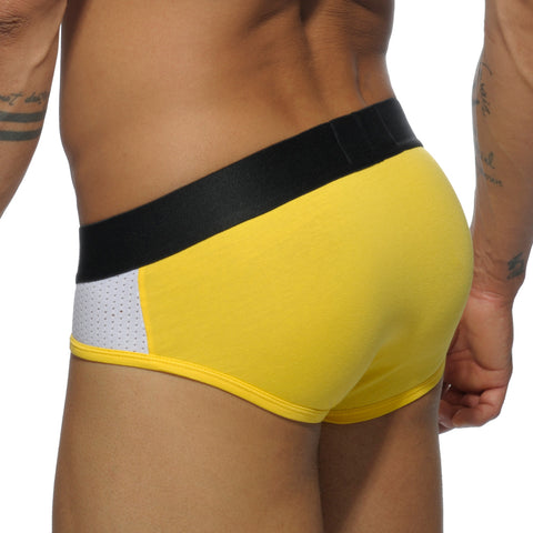 Addicted AD447 Contrast Mesh Brief