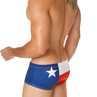 Mensuas MN8019 Texas Flag Swim Boxer - Erogenos