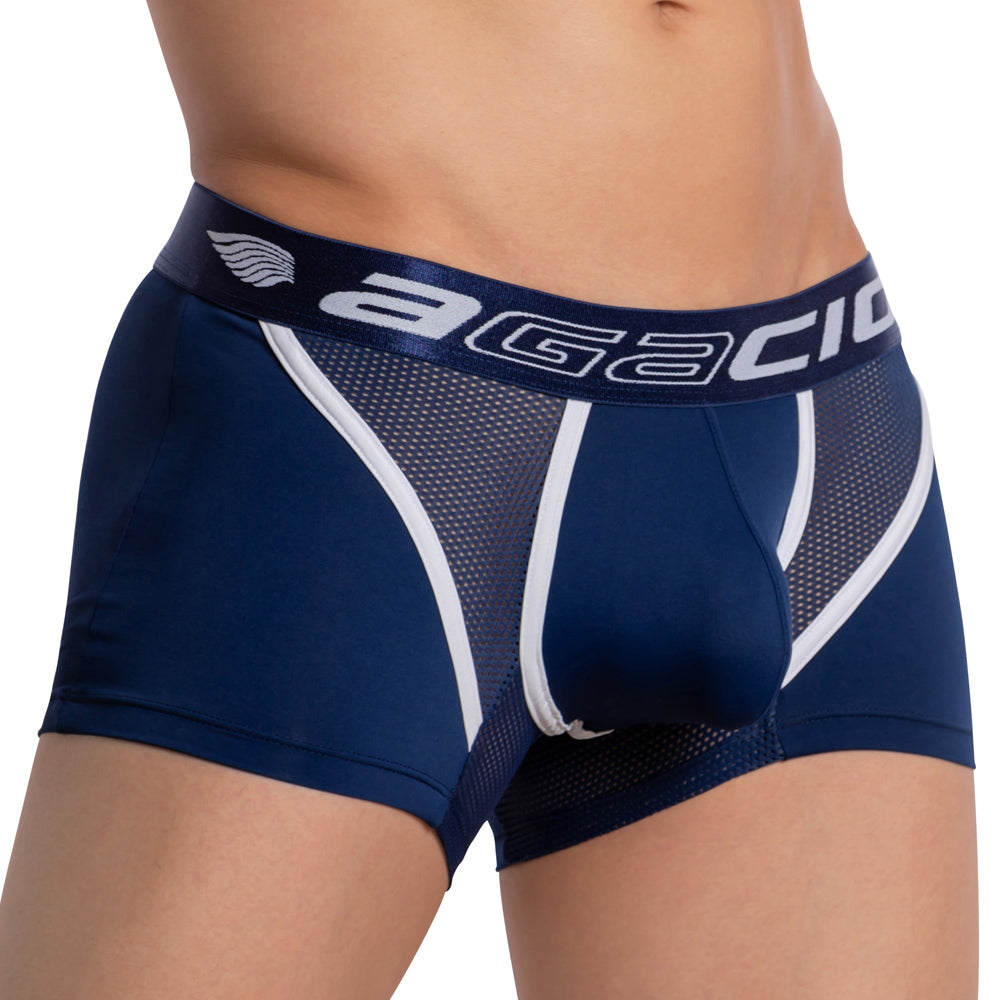 Agacio AGG073 Strapped Piping Boxer Trunk - Erogenos