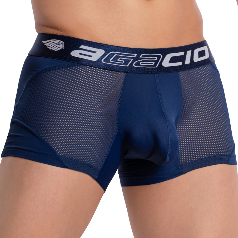 Agacio AGG074 Athletic Mesh Boxer Trunk - Erogenos