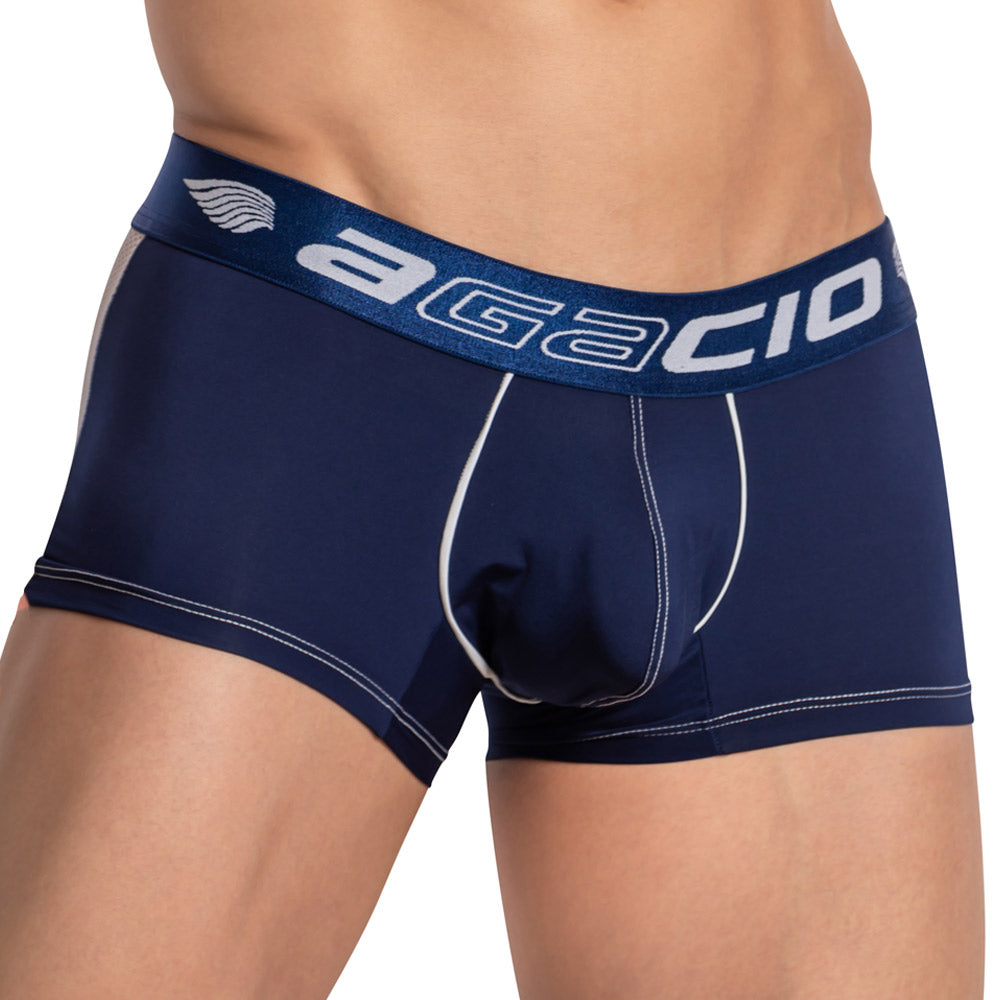 Agacio AGG078 Sheer Back Boxer Trunk - Erogenos