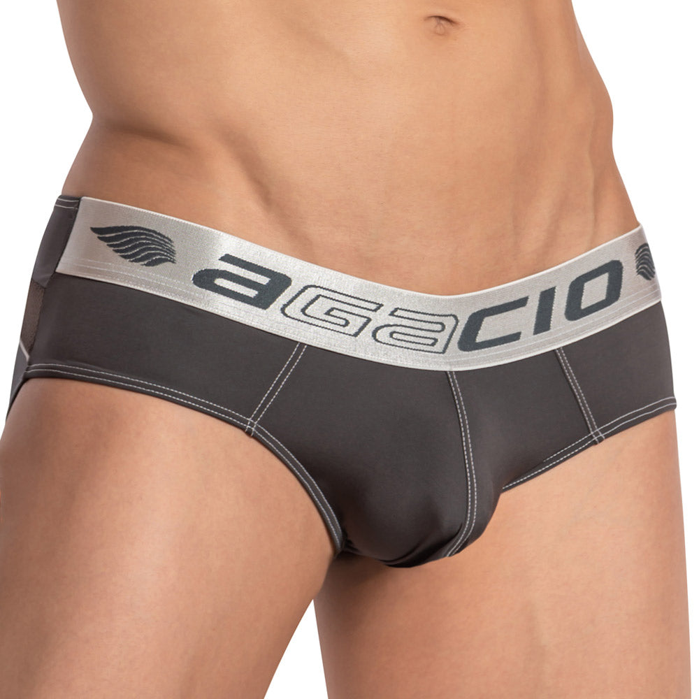 Agacio AGJ035 Enhanced Centerseam Brief - Erogenos