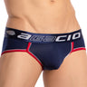 Agacio AGJ040 Contoured Pouch Brief Navy - Erogenos