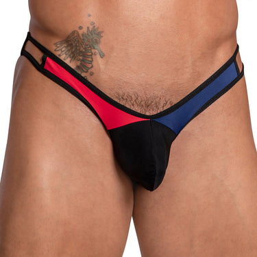 Daddy DDE050 Tri Color Low Rise Jockstrap - Erogenos