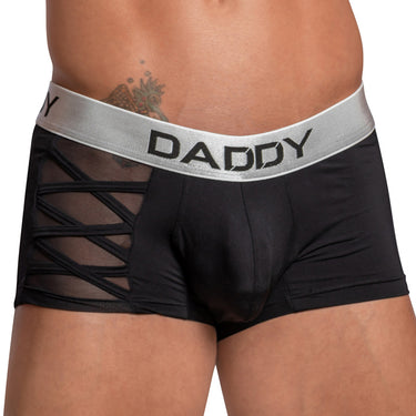 Daddy DDG010 Criss-Cross Side Mesh Boxer - Erogenos