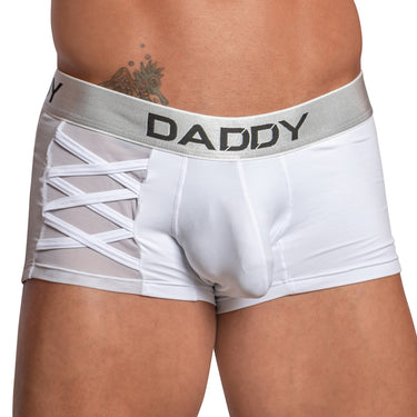 Daddy DDG010 Criss-Cross Side Mesh Boxer - Erogenos