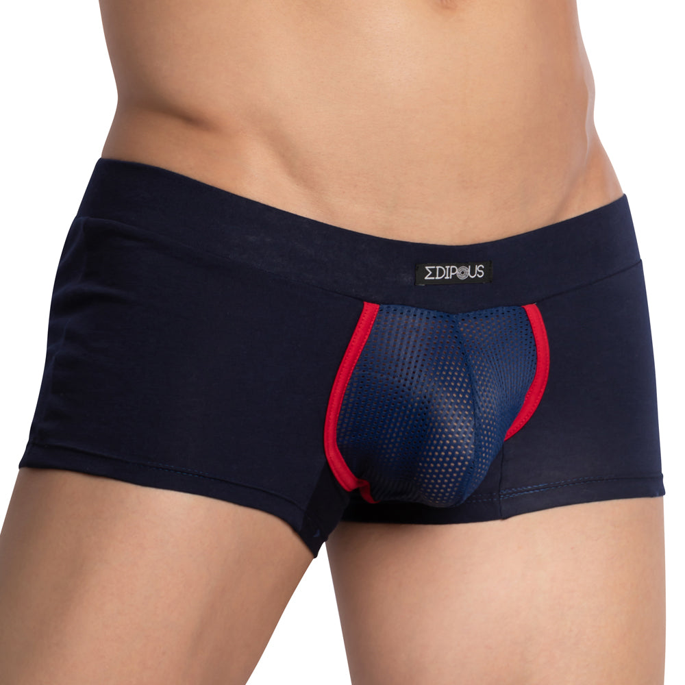 Edipous EDG032 Low Rise Sheer Pouch Boxer Trunk - Erogenos