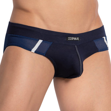 Edipous EDJ020 Piping Color Slash Brief - Erogenos