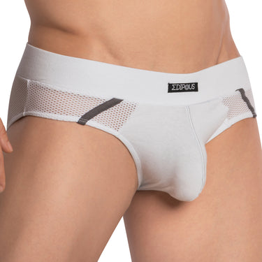 Edipous EDJ020 Piping Color Slash Brief - Erogenos