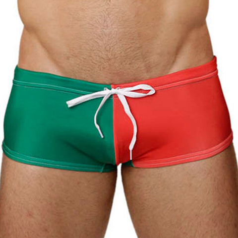 Mensuas MN8005 Italy Flag Swim Trunk - Erogenos