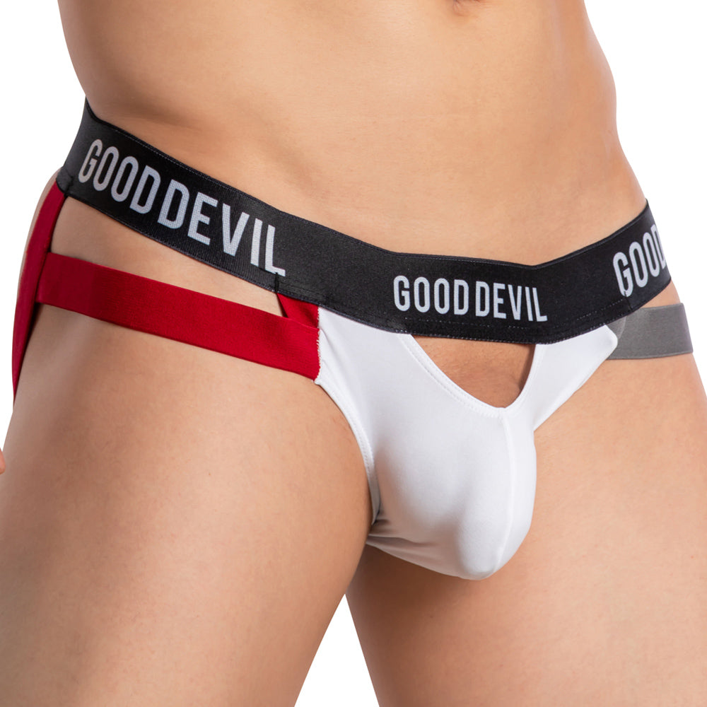 Good Devil GDE067 Open Pouch Backless Jockstrap - Erogenos