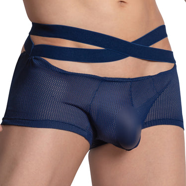 Hung HGG014 Criss-Cross Waistband Boxer Trunk - Erogenos