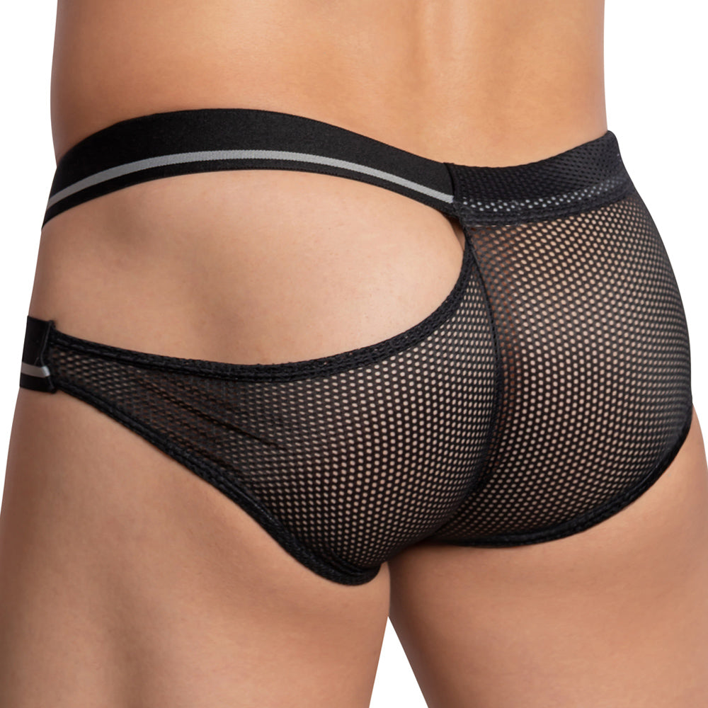 Hung HGJ018 Side Open Pouch Brief - Erogenos