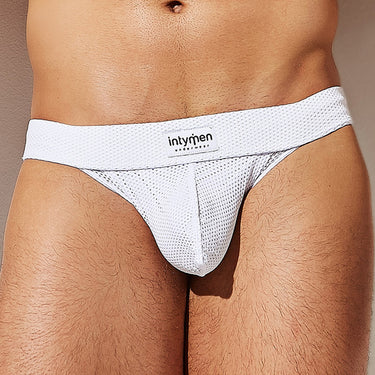 Intymen INE028 V-Shaped Sheer Pouch Jockstrap - Erogenos