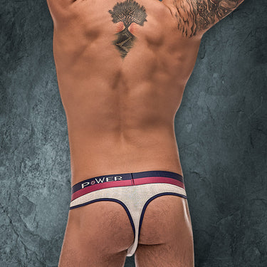 Male Power 237246 French Terry Cutout Thong - Erogenos