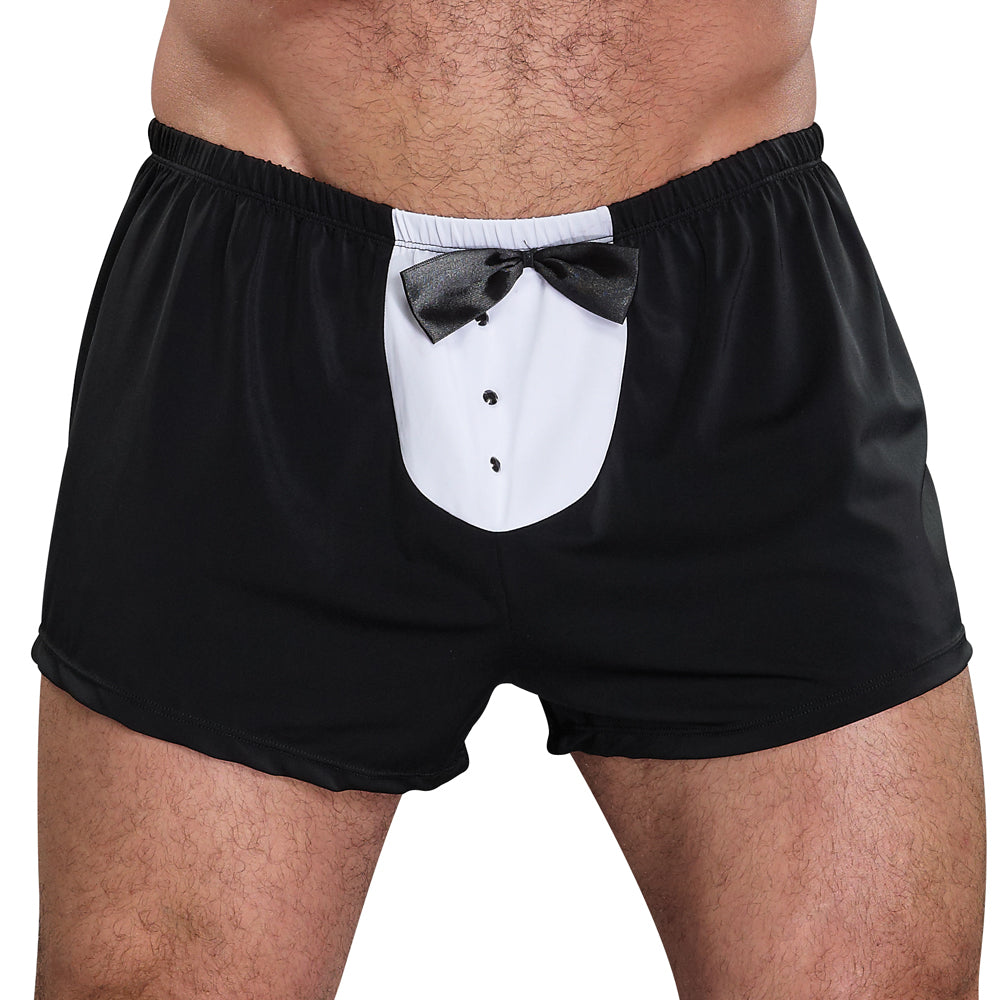 Male Power PAK714 Novelty  Tuxedo Boxer - Erogenos