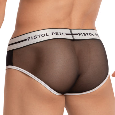 Pistol Pete PPJ024 Sheer Back Brief - Erogenos