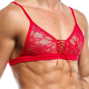 Secret Male SMA012 Fitted Lace Bra - Erogenos