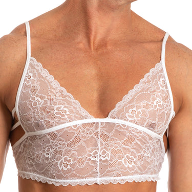 Secret Male SMA018 Lacey Crop Top - Erogenos