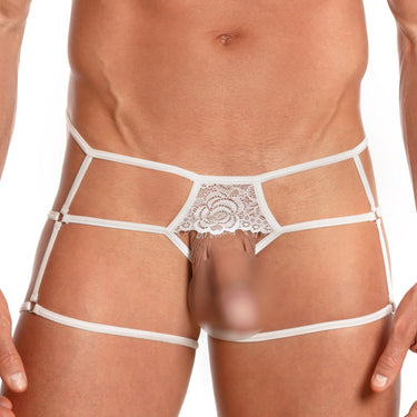 Secret Male SML016 Escort Garter Belt - Erogenos