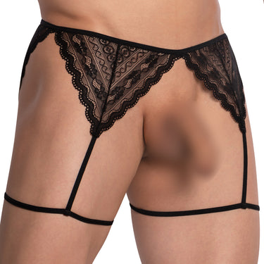 Secret Male SMU006 Floral Supportive Garter Belt Garter Belt Erogenos Secret Male SMU006 Floral Supportive Garter Belt Garter Belt Erogenos